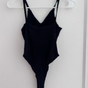 Hackwith ribbed knit bodysuit- worn one time